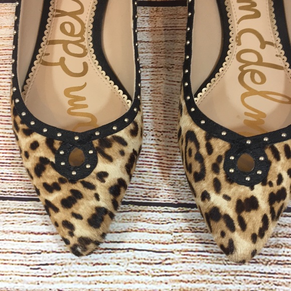 Sam Edelman “Rini” Leopard Print Flats - Picture 6 of 8